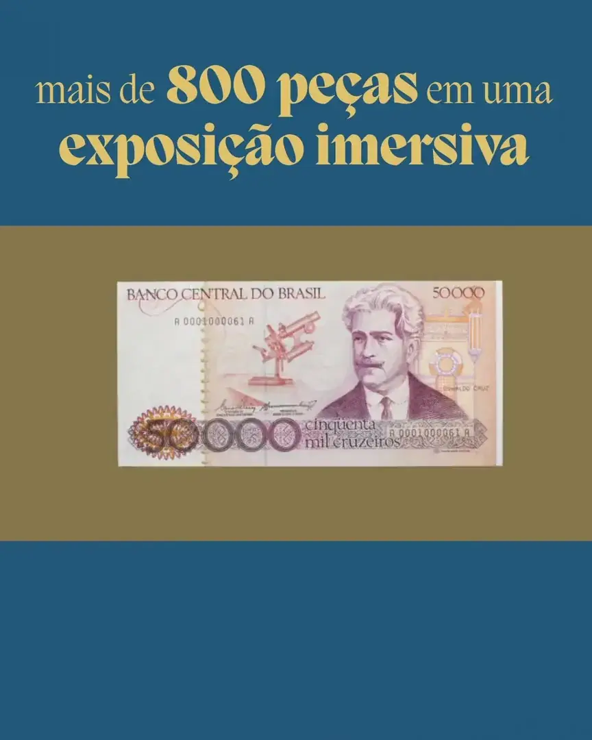 “Mais de 800 peças em uma exposição imersiva”