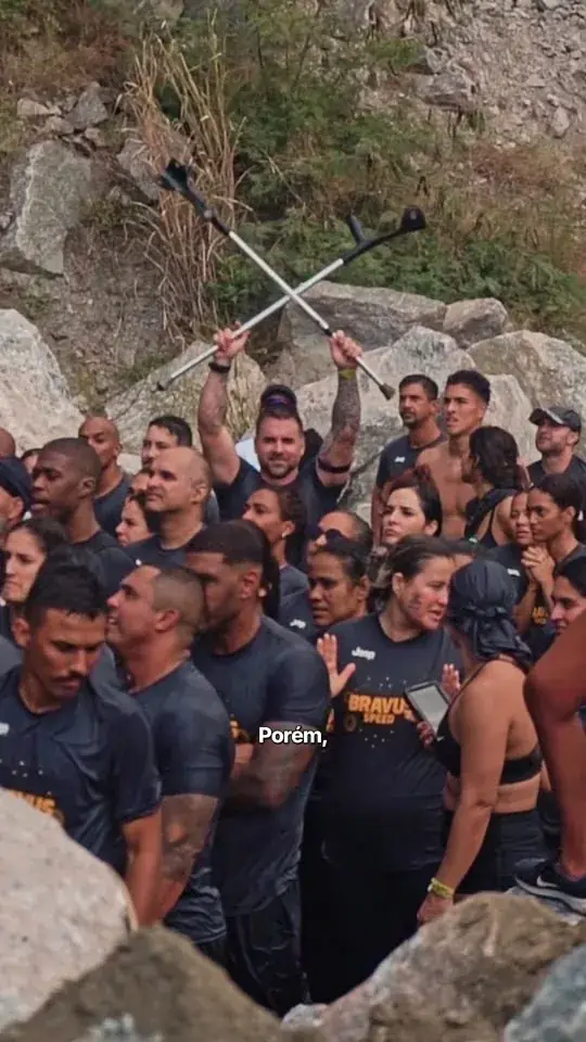 Chegada, com a Jeep ao fundo